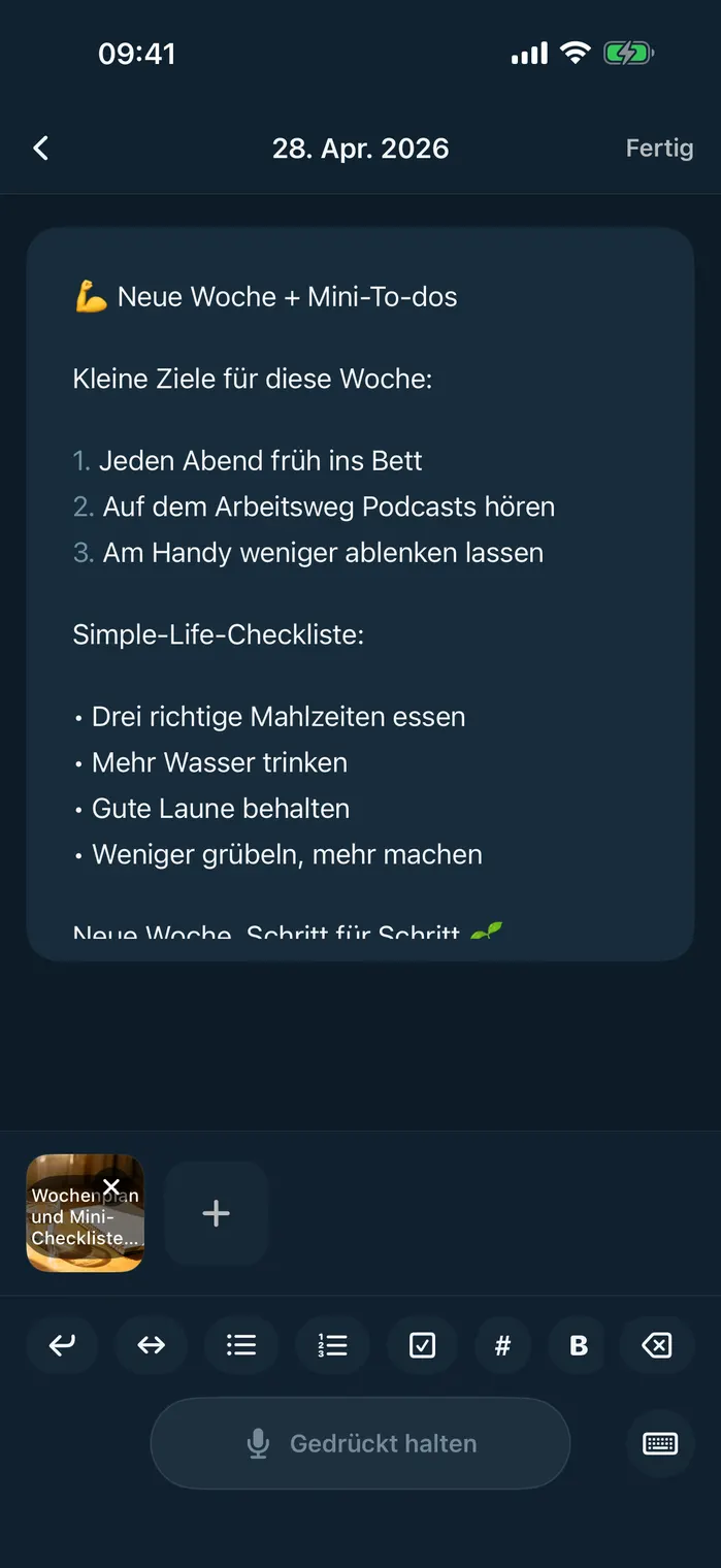 Lockeep Editor im Dunkelmodus