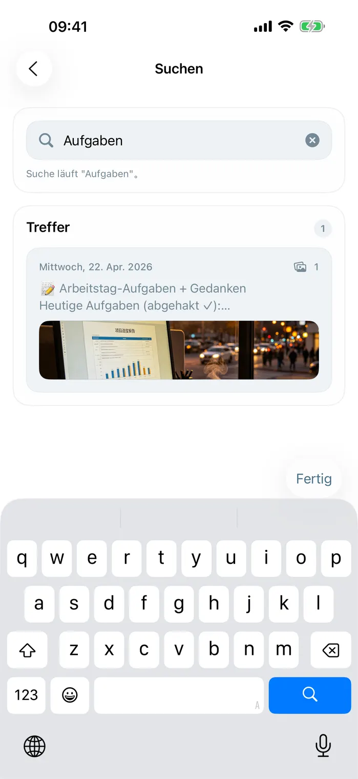 Tagebücher und Erinnerungen suchen