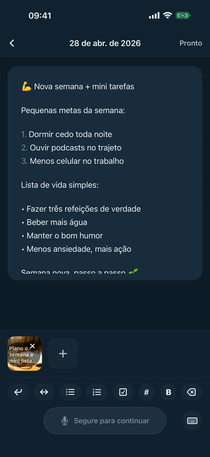 Ecrã do editor em modo escuro do Lockeep